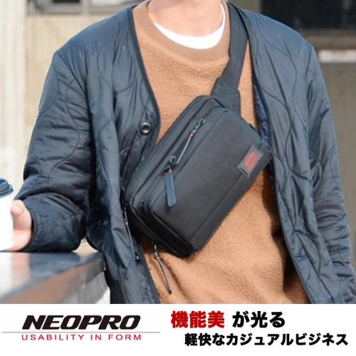 【NEOPRO】日本機能包品牌 小型B6 單肩斜背包 腰包 後背包 戶照夾 機票夾 耐磨尼龍【2-070】