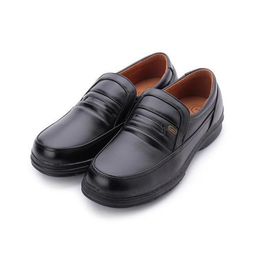 SARTORI 傳統套式休閒皮鞋 黑 男鞋 鞋全家福