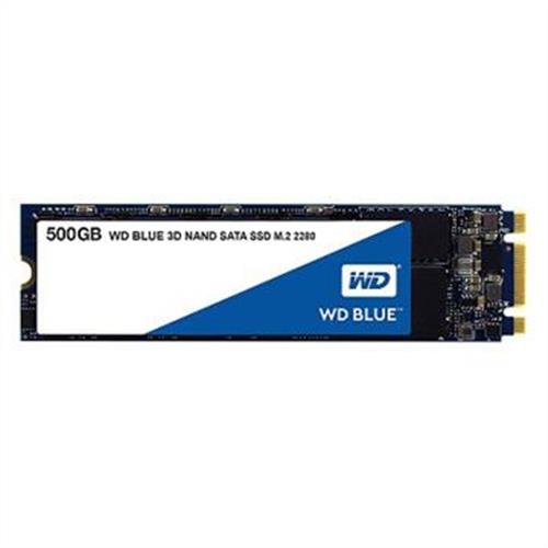 WD SSD 500GB M.2 2280 SATA 3D NAND固態硬碟(藍標) (WDS500G2B0B)