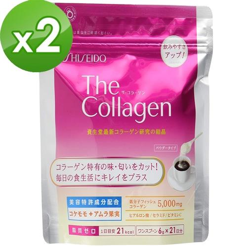 【日本 資生堂】The Collagen低分子膠原蛋白粉(21日份/包)x2包