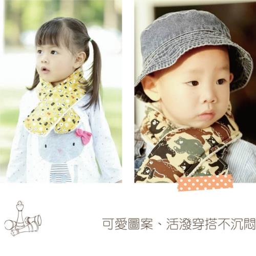 PEILOU 貝柔兒童加絨暖毛圍巾(12款可選)