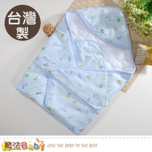 魔法baby 嬰兒包巾 台灣鋪棉厚款極暖嬰兒抱毯 b0134