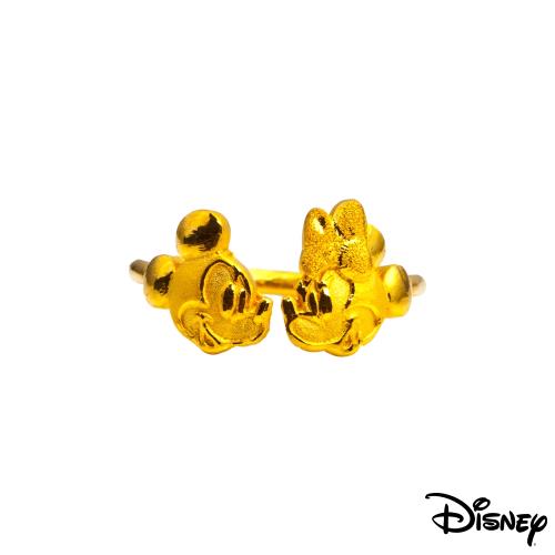Disney迪士尼系列金飾 相望黃金戒指