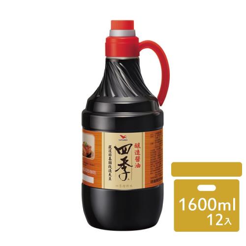 統一 四季釀造醬油(1600ml)x12