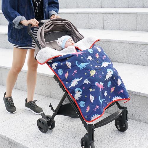 Colorland-嬰兒推車抱毯 寶寶蓋毯防雨防風毯小被子