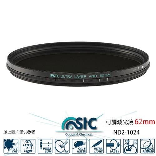 STC VARIABLE ND2-ND1024 FILTER 可調式減光鏡(62mm)