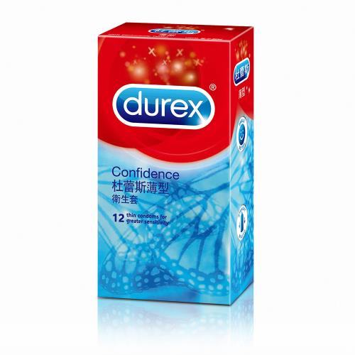 Durex杜蕾斯 薄型裝保險套(12入/盒)