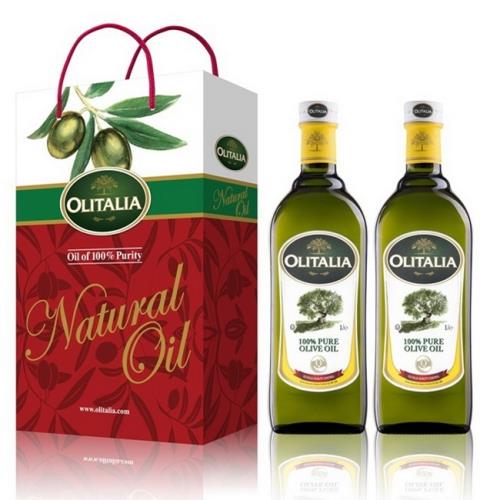 Olitalia奧利塔-橄欖油禮盒6組(1000ML/瓶;2瓶/組)