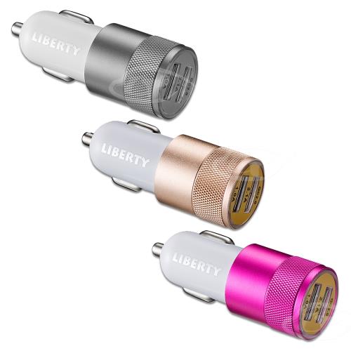 [LIBERTY利百代] 電力覺醒-3.1A雙USB車用充電器 LB-4703CH