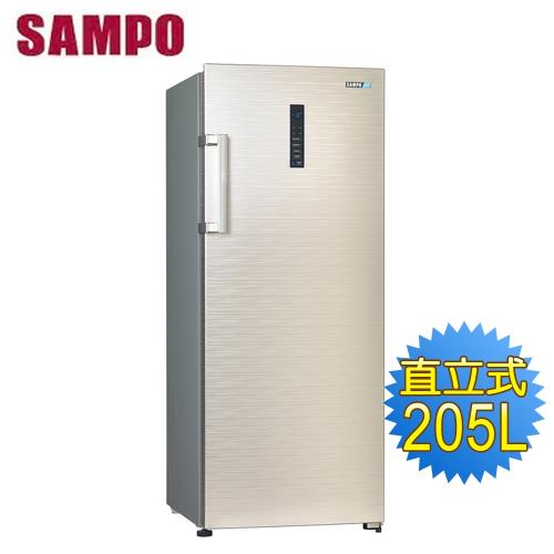 SAMPO聲寶 205公升直立式冷凍櫃SRF-210F