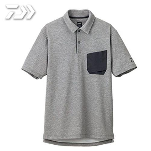 【Daiwa】日本大和精工 BUG BLOCKER 防蚊POLO衫 羽灰(DE-5006 羽灰)