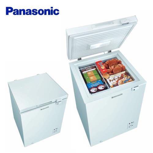 買就送玻璃保鮮盒2入★Panasonic國際牌100L掀蓋式冷凍櫃NR-FC100-W(庫)