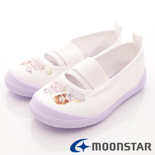 日本Moonstar蘇菲亞聯名室內鞋(紫)小童段-DNS019
