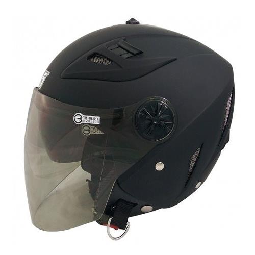 GP-5 232 素色3/4罩式安全帽 (消光黑) 