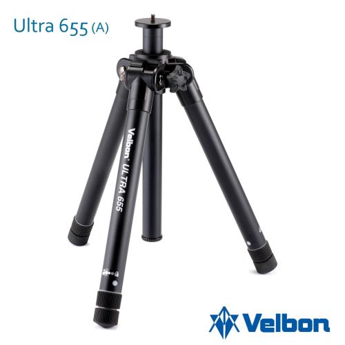 Velbon Ultra 655(A) 偏心管腳架(不含雲台)-公司貨