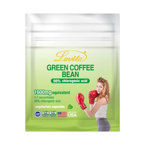 【Lovita 愛維他】綠咖啡400mg素食膠囊食品(7顆)