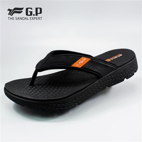 G.P 男款超輕量舒適夾腳拖鞋G8592M-橘色(SIZE:40-44 共三色)