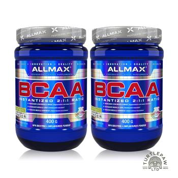 【加拿大Allmax】奧美仕BCAA支鏈胺基酸粉末 (400公克*2瓶)