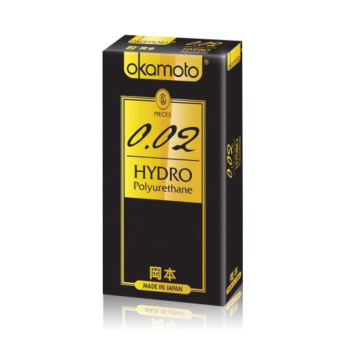 岡本okamoto 002 Hydro水感勁薄(6入/盒)