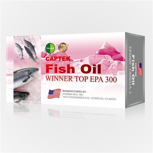 Natural D TG型健康EPA300魚油-獨
