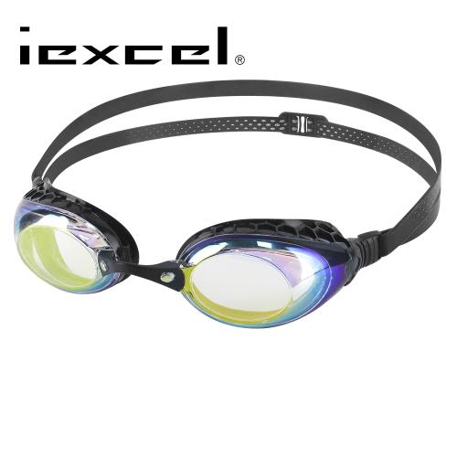 iexcel 蜂巢式電鍍專業光學度數泳鏡 VX-935