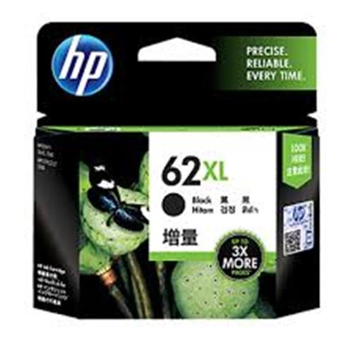 HP NO.62XL 高容量 黑色墨水匣C2P05AA