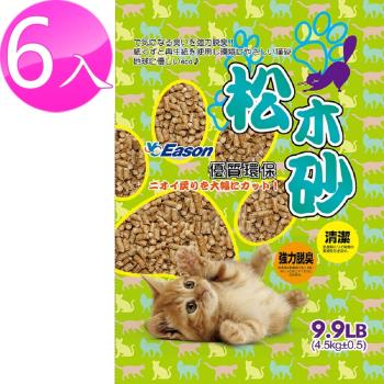 YC Eason 優質環保松木砂 (9.9LBx6包)