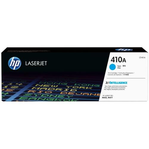 【HP 惠普】410A 藍色原廠 LaserJet 碳粉匣(CF411A)