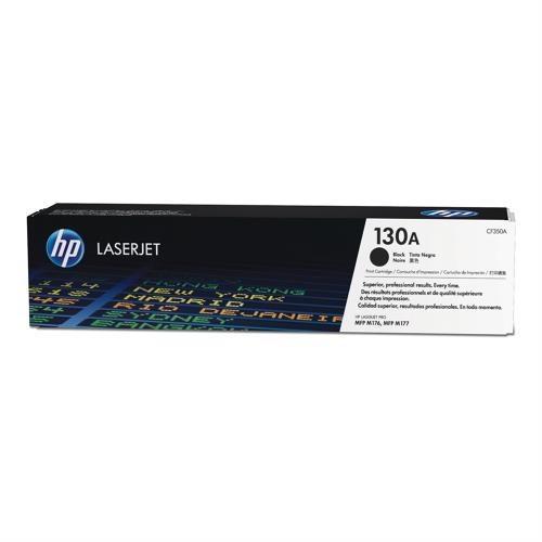 【HP 惠普】130A 黑色原廠 LaserJet 碳粉匣 (CF350A)