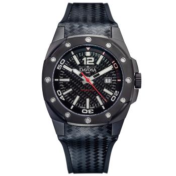 DAVOSA DAVOSA NEW Titanium 極限競技純鈦碳纖維單款手錶/PVD黑