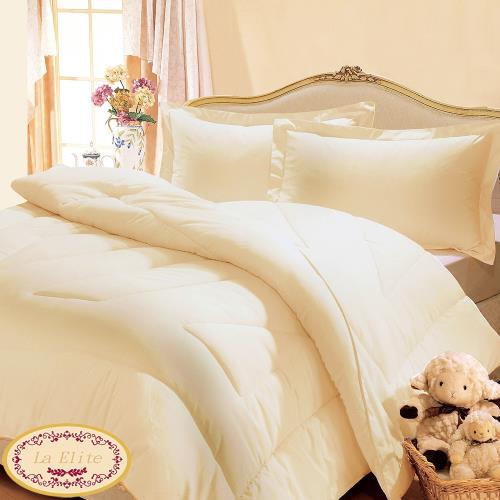 La Elite    100%優質純新羊毛冬被-買一送一- (加碼送純綿面紙布套 ) 