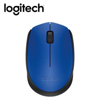 【logitech 羅技】M171 無線滑鼠 藍