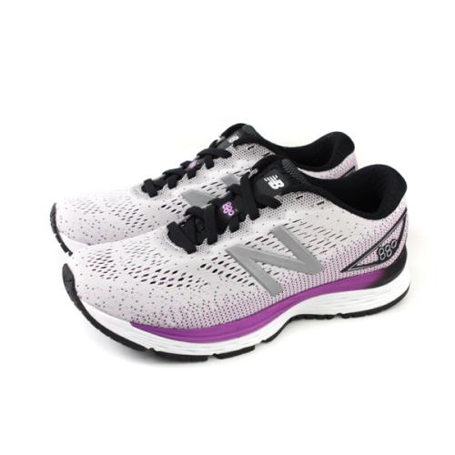 NEW BALANCE 運動鞋 跑鞋 女鞋 針織 白/紫 W880WT9-D no552