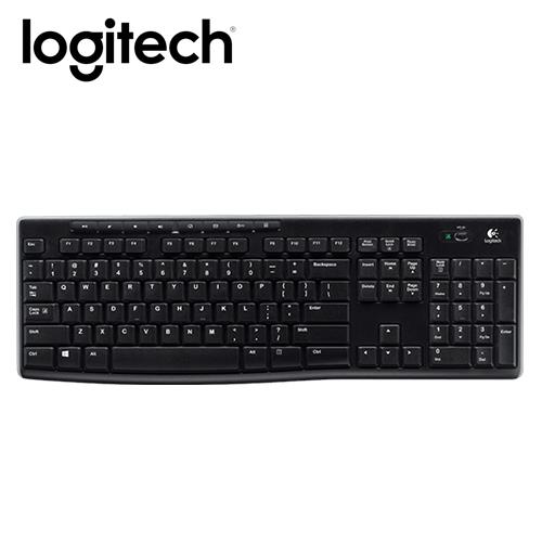 【logitech 羅技】K270 無線鍵盤