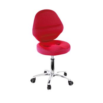 GXG 矮座工作椅 加椅背 -小鋁腳+防刮輪 TW-T10LUXS