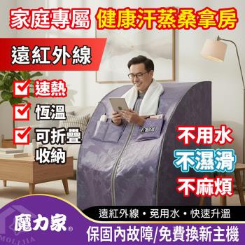 【MOLIJIA 魔力家】阿房宮 遠紅外線養生桑拿屋(流汗馬上好/汗蒸箱/蒸汗機)