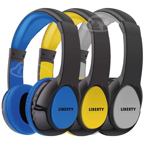 LIBERTY利百代-繽紛輕巧頭戴式藍芽耳機 LB-7310
