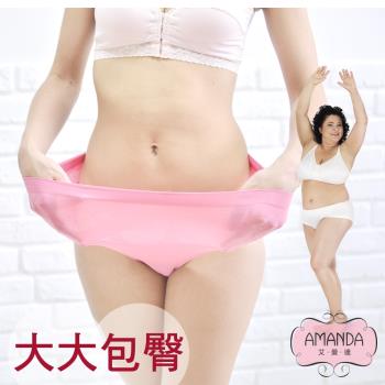 AMANDA艾曼達 台灣製加大款3D超大彈性包臀 (XL-Q)