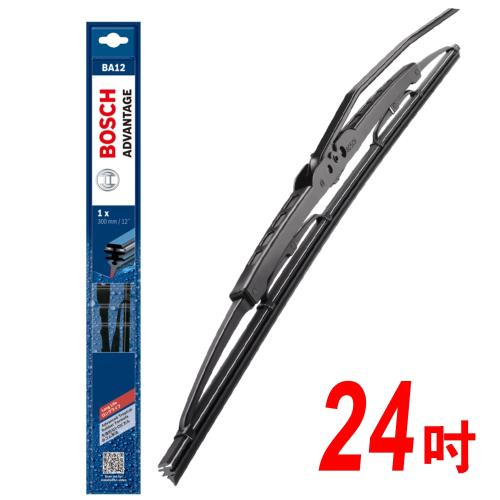 BOSCH 新款V4亞熱帶雨刷 24吋 (1入)鐵骨雨刷｜硬骨雨刷｜前雨刷