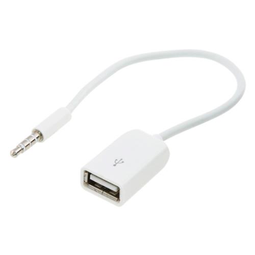 Bravo-u 3.5mm AUX汽車專用音源USB轉接線