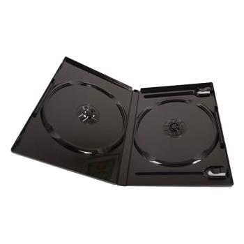 EXCH 雙片DVD精裝優質軟盒/黑色 2箱(100PCS*2) DVD-02-100