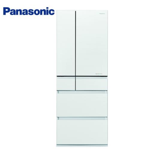 Panasonic國際牌日本製600L一級能效 六門變頻冰箱(翡翠白)NR-F604HX-W1