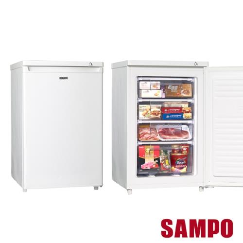 SAMPO聲寶87L直立式冷凍櫃冷凍櫃 SRF-90S