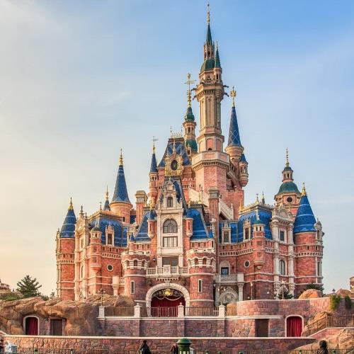 上海迪士尼樂園歡樂谷童話城堡五星5日(不推自費行程)旅遊