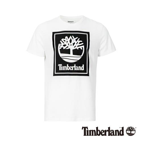 Timberland男款白色品牌休閒T-ShirtA1OA2100
