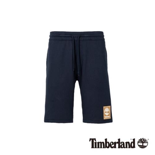 Timberland男款藍色品牌休閒短褲A1YFK433