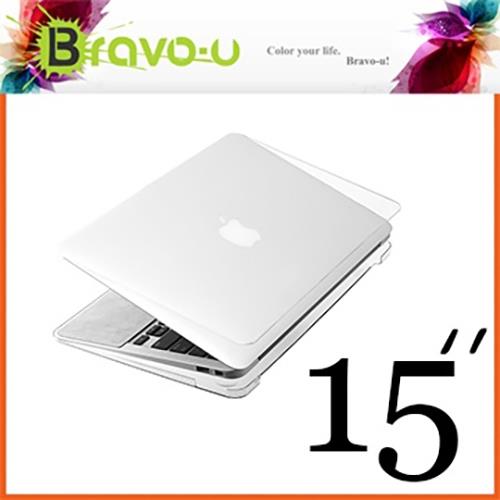 Bravo-u APPLE MacBook Pro 15吋 Retina 水晶磨砂保護硬殼