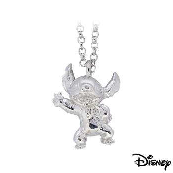 Disney迪士尼系列金飾 立體純銀墜子-焦點史迪奇款 送項鍊