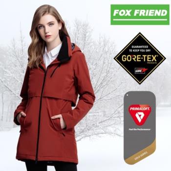 【FOX FRIEND】仕女款 GORE-TEX+PrimaLoft 輕量單件式防水透氣外套 -型錄