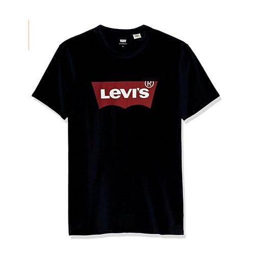 LEVIS 黑色LOGO標誌短袖ㄒ恤-成人版|會員獨享好康折扣活動|短袖T